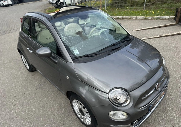 Fiat 500 cena 24900 przebieg: 41900, rok produkcji 2017 z Jelenia Góra małe 301